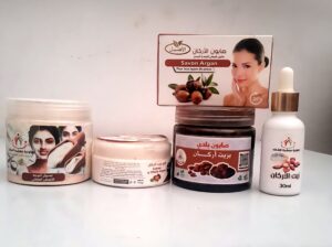مجموعة الأركان الذهبية – سر الجمال المغربي الأصيل للعناية المتكاملة ✨